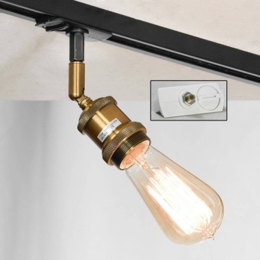 Трековый светильник однофазный Lussole LOFT Track Lights LSP-9320-TAW &mdash; svetrussia.ru