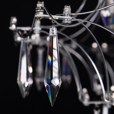 Подвесной светодиодный светильник Loft IT Mira 10259/1000 Silver Asfour &mdash; svetrussia.ru