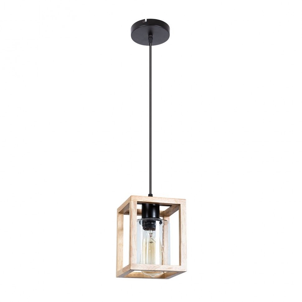 Подвесной светильник Arte Lamp Dublin A7025SP-1BK фото 1 &mdash; svetrussia.ru