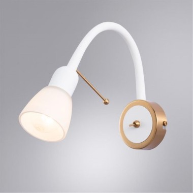 Бра Arte Lamp Lettura A7009AP-1WH &mdash; svetrussia.ru