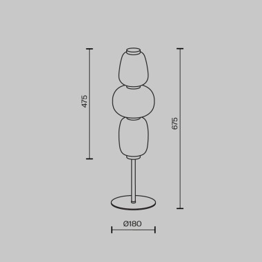 Настольная лампа Maytoni Pattern MOD267TL-L28CH3K &mdash; svetrussia.ru