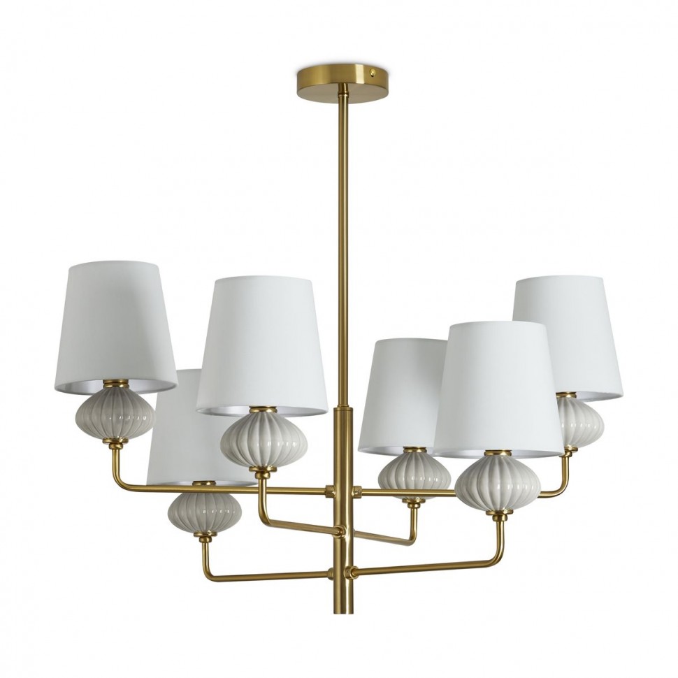 Подвесная люстра Freya Ceramics FR2029PL-06BS фото 1 &mdash; svetrussia.ru