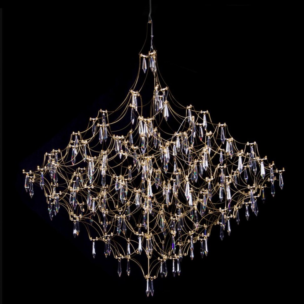 Подвесной светодиодный светильник Loft IT Mira 10259/1200 Gold Asfour фото 1 &mdash; svetrussia.ru