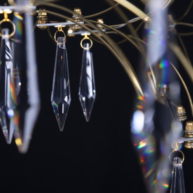 Подвесной светодиодный светильник Loft IT Mira 10259/1200 Gold Asfour &mdash; svetrussia.ru