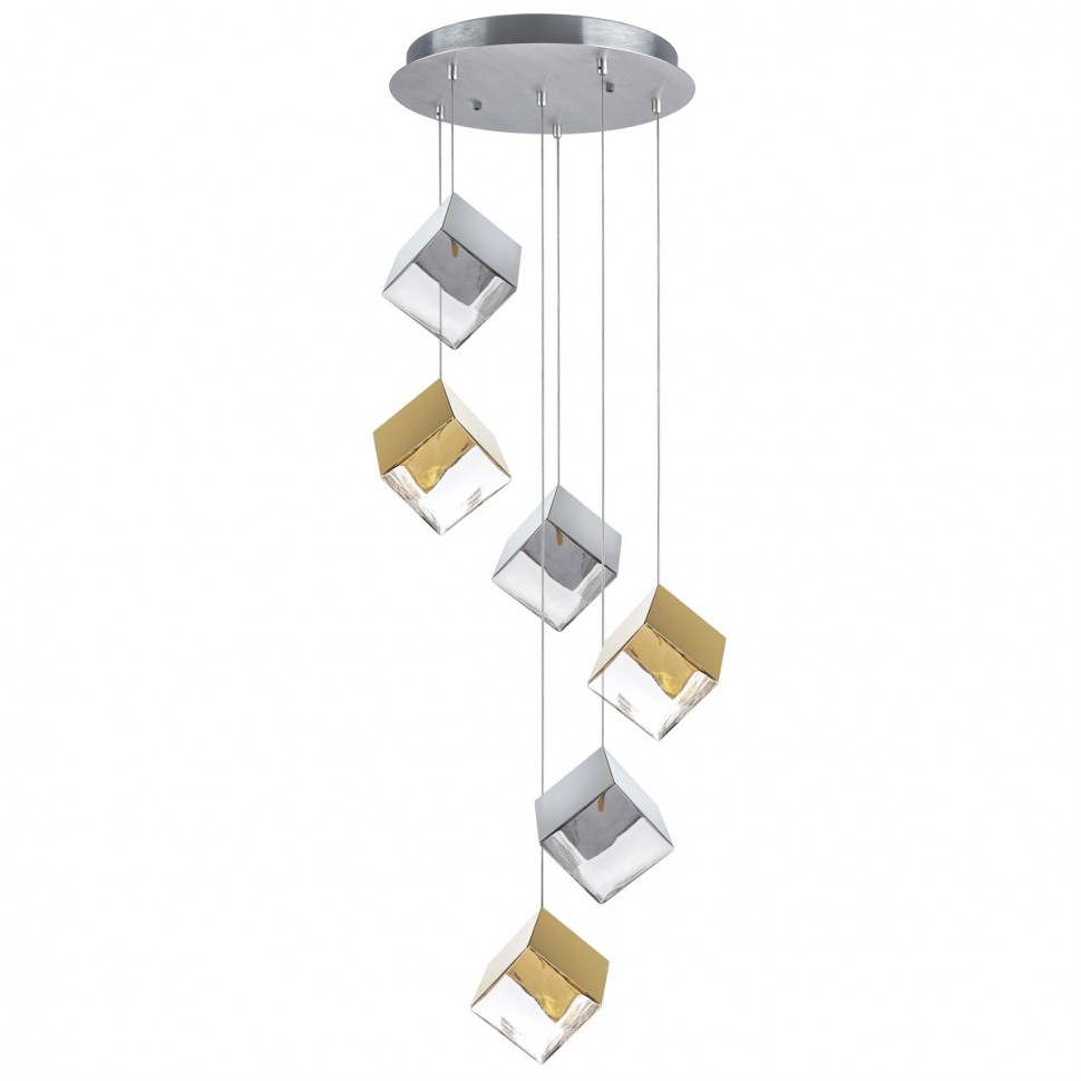 Подвесная люстра Lightstar Qubica 805569 фото 1 &mdash; svetrussia.ru