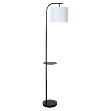 Торшер Arte Lamp Connor A4053PN-1BK &mdash; svetrussia.ru