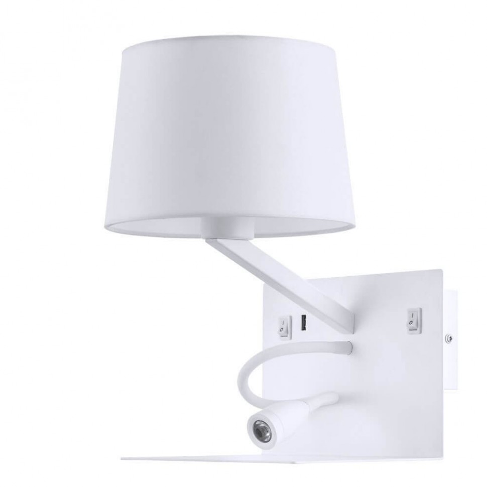 Бра Arte Lamp Ibis A1056AP-2WH фото 1 &mdash; svetrussia.ru