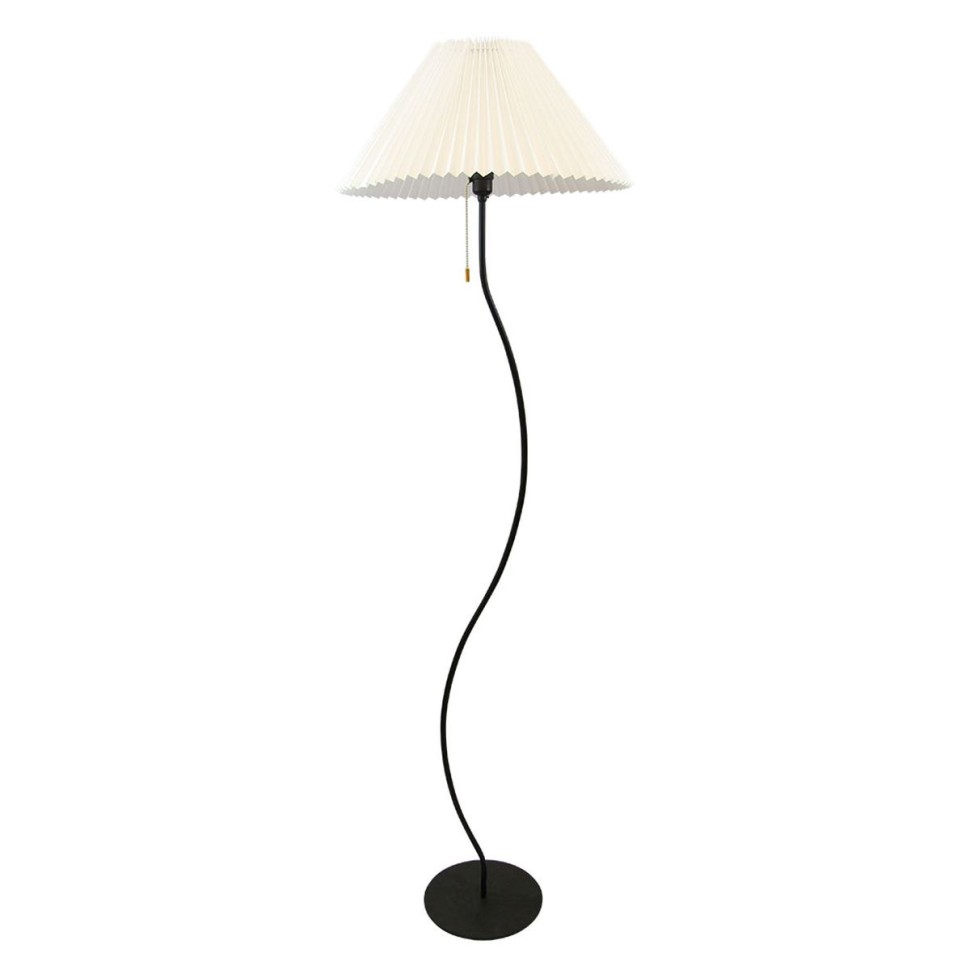 Торшер Arte Lamp Agatha A5069PN-1BK фото 1 &mdash; svetrussia.ru