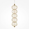 Подвесной светодиодный светильник Maytoni Golden Cage MOD216PL-L10G3K фото 5 &mdash; svetrussia.ru
