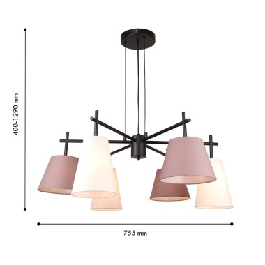 Подвесная люстра F-Promo Carino 4621-6P &mdash; svetrussia.ru