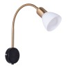 Бра Arte Lamp Falena A3116AP-1BK фото 1 &mdash; svetrussia.ru