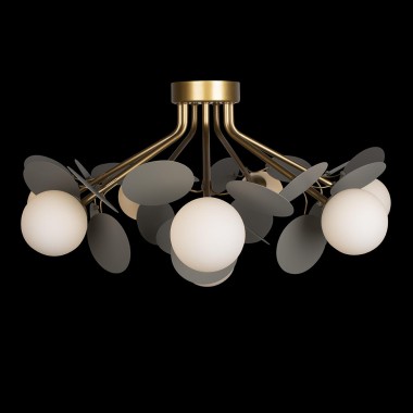 Потолочная люстра Loft IT Matisse 10008/8C Grey &mdash; svetrussia.ru