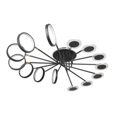 Потолочная светодиодная люстра Loft IT Megan 10164L Black &mdash; svetrussia.ru