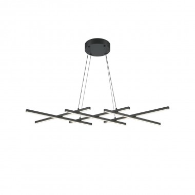 Подвесной светодиодный светильник Maytoni Halo MOD244PL-L50BK &mdash; svetrussia.ru