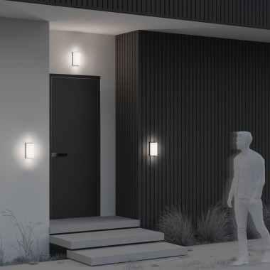 Уличный настенный светодиодный светильник Maytoni Badd O454WL-L10GF3K &mdash; svetrussia.ru