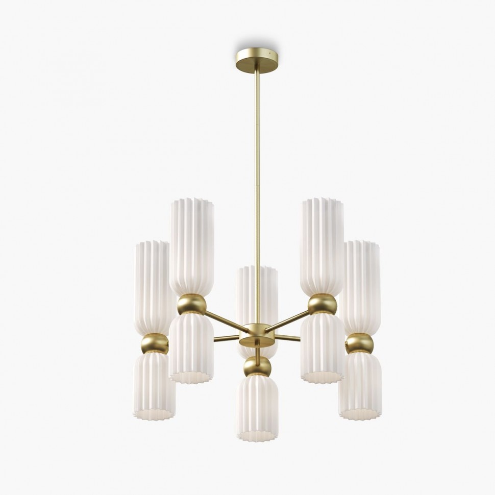 Подвесная люстра Maytoni Antic MOD302PL-10W фото 1 &mdash; svetrussia.ru