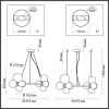 Подвесная люстра Odeon Light Modern Tovi 4818/11 фото 6 &mdash; svetrussia.ru