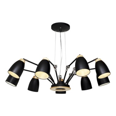 Подвесная люстра Loft IT Watchman Loft4402/9Bl &mdash; svetrussia.ru