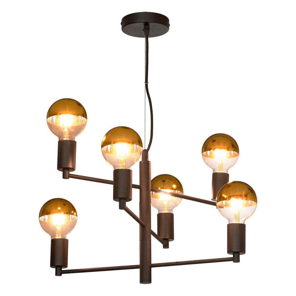 Подвесная люстра Lussole Lgo HURON LSP-8156-G фото 1 &mdash; svetrussia.ru