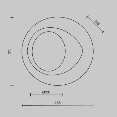 Бра Maytoni Modern MOD435WL-01W &mdash; svetrussia.ru