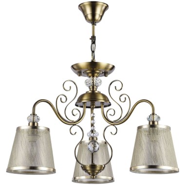 Подвесная люстра Freya Driana FR2405-PL-03-BZ &mdash; svetrussia.ru