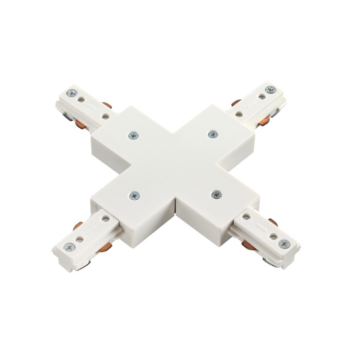Соединитель X-образный для однофазного шинопровода Novotech Port 135012 фото 1 &mdash; svetrussia.ru