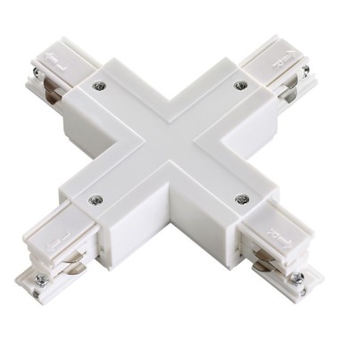 Соединитель Х с токопроводом для трехфазного шинопровода Novotech Port 135052 &mdash; svetrussia.ru