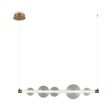 Подвесной светодиодный светильник Freya Glaze FR5396PL-L11BS &mdash; svetrussia.ru