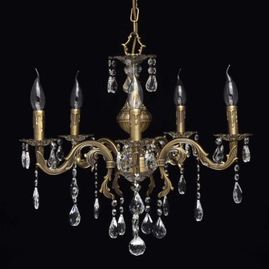 Подвесная люстра MW-Light Свеча 24 301017605 &mdash; svetrussia.ru