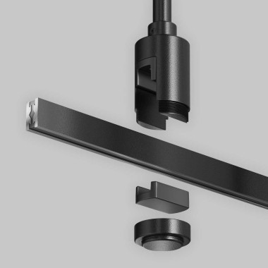 Крепление потолочное Maytoni Technical Accessories for tracks Flarity TRA156C-SL1-B &mdash; svetrussia.ru