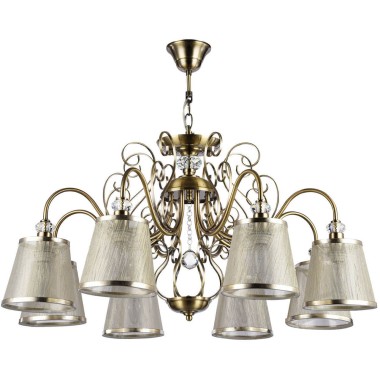 Подвесная люстра Freya Driana FR2405-PL-08-BZ &mdash; svetrussia.ru