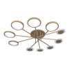 Потолочная светодиодная люстра Loft IT Megan 10164M Gold фото 1 &mdash; svetrussia.ru