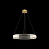 Подвесной светодиодный светильник Loft IT Crystal ring 10135/600 Gold фото 3 &mdash; svetrussia.ru