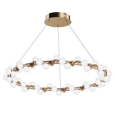 Подвесная светодиодная люстра Maytoni Tessara MOD081PL-L60G3K &mdash; svetrussia.ru