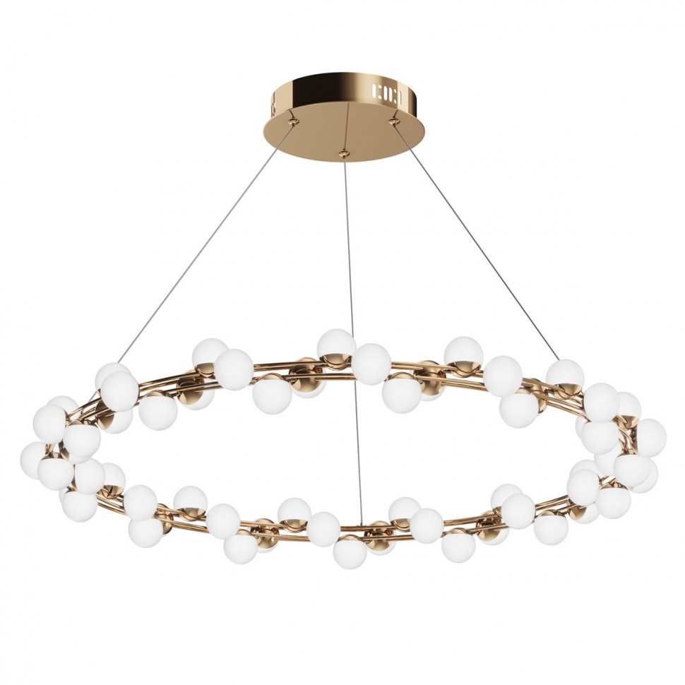 Подвесная светодиодная люстра Maytoni Tessara MOD081PL-L60G3K фото 1 &mdash; svetrussia.ru