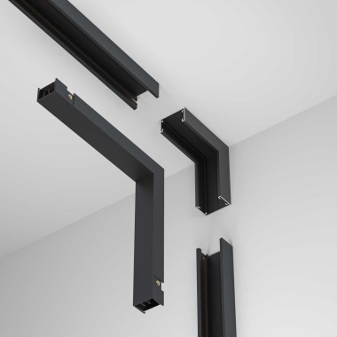 Коннектор питания угловой Maytoni Technical TRA172ICPC-1B &mdash; svetrussia.ru