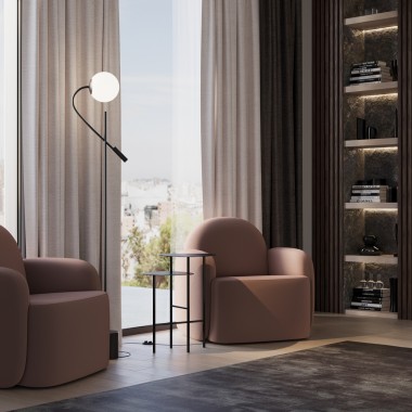 Торшер Maytoni Fly MOD230FL-01B &mdash; svetrussia.ru