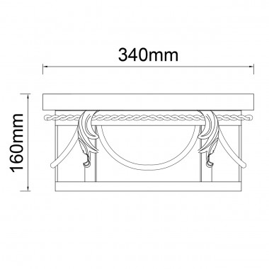 Люстра потолочная Chiaro Маркиз 397011503 — svetrussia.ru