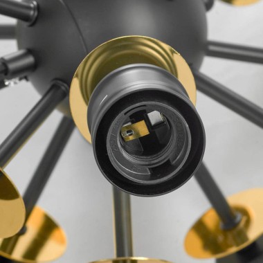 Подвесная люстра Lussole Loft Elmira LSP-8206 &mdash; svetrussia.ru