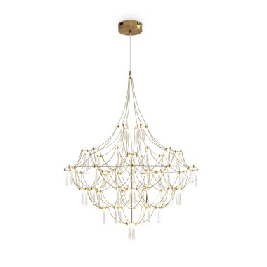 Подвесная светодиодная люстра Freya Amela FR6138PL-L44BS &mdash; svetrussia.ru