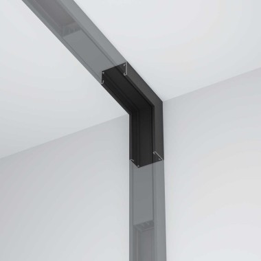 Коннектор угловой внутренний Maytoni Technical TRA172ICL-11B &mdash; svetrussia.ru