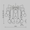 Подвесная люстра Maytoni Branch MOD176PL-16G фото 2 &mdash; svetrussia.ru