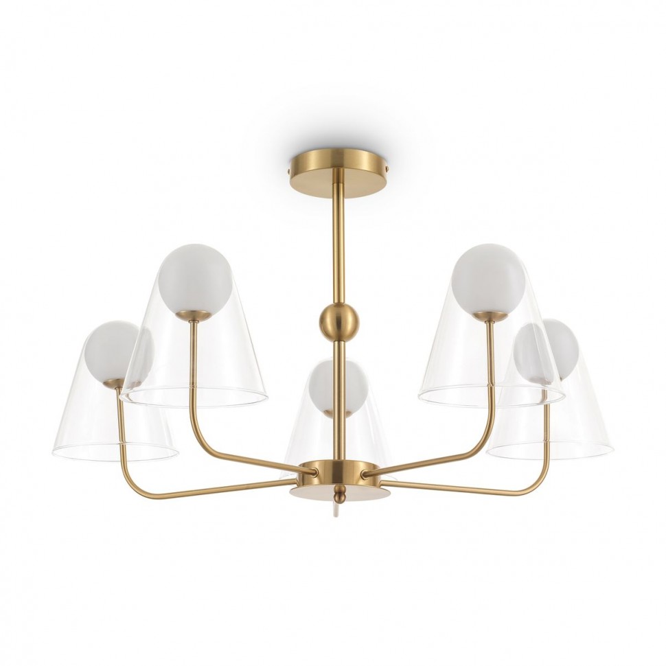 Потолочная люстра Freya Doublety FR5382PL-05BS фото 1 &mdash; svetrussia.ru