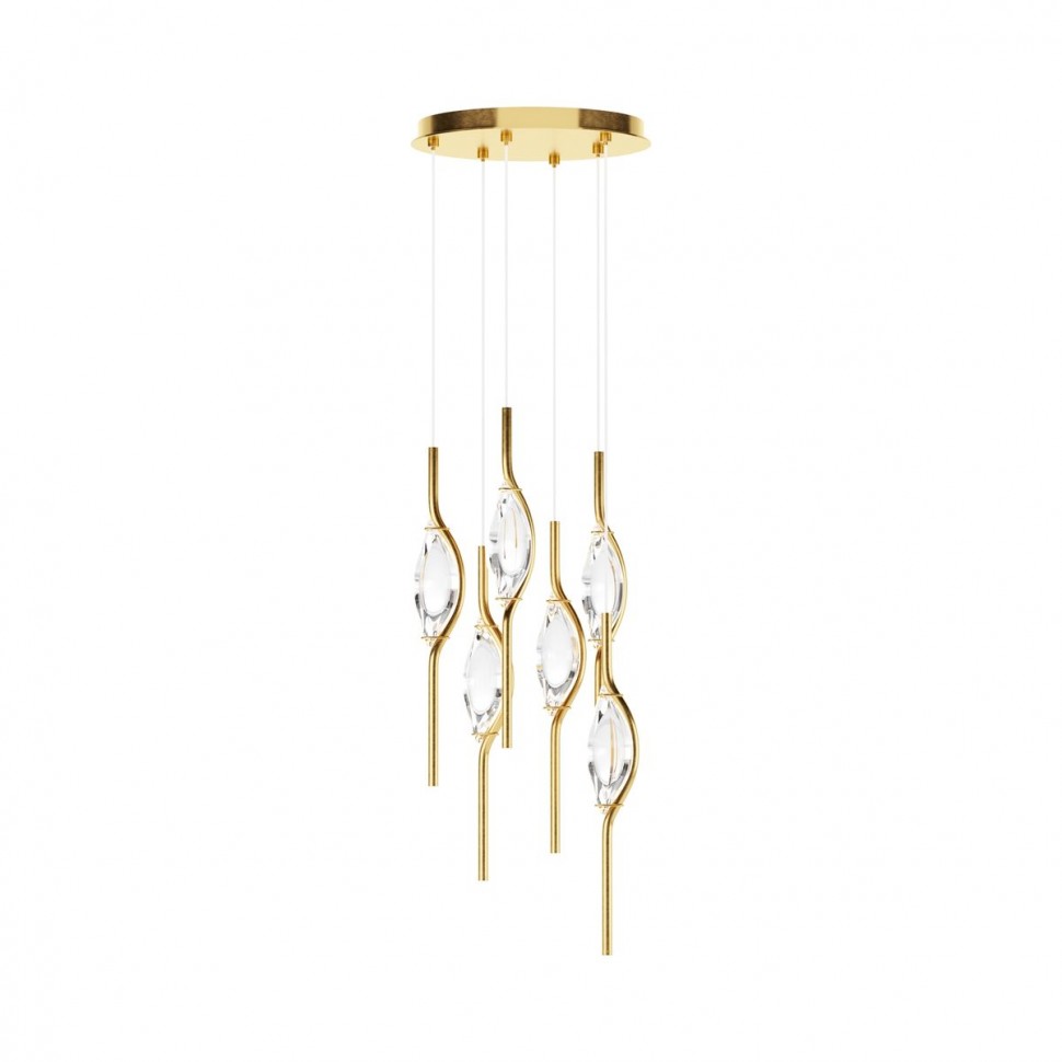 Подвесная светодиодная люстра Maytoni Foresight MOD347PL-L48BS3K фото 1 &mdash; svetrussia.ru