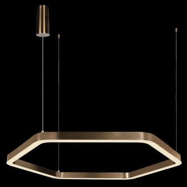 Подвесной светодиодный светильник Loft IT Titanium 10243L Gold &mdash; svetrussia.ru