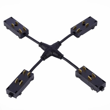 Коннектор X-образный ST Luce Skyline 220 ST015.422.20 &mdash; svetrussia.ru