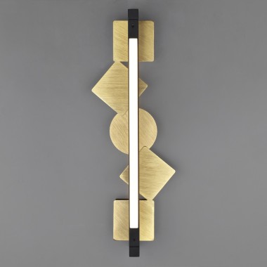 Настенный светодиодный светильник Odeon Light Exclusive Hightech Geos 6691/7WL &mdash; svetrussia.ru