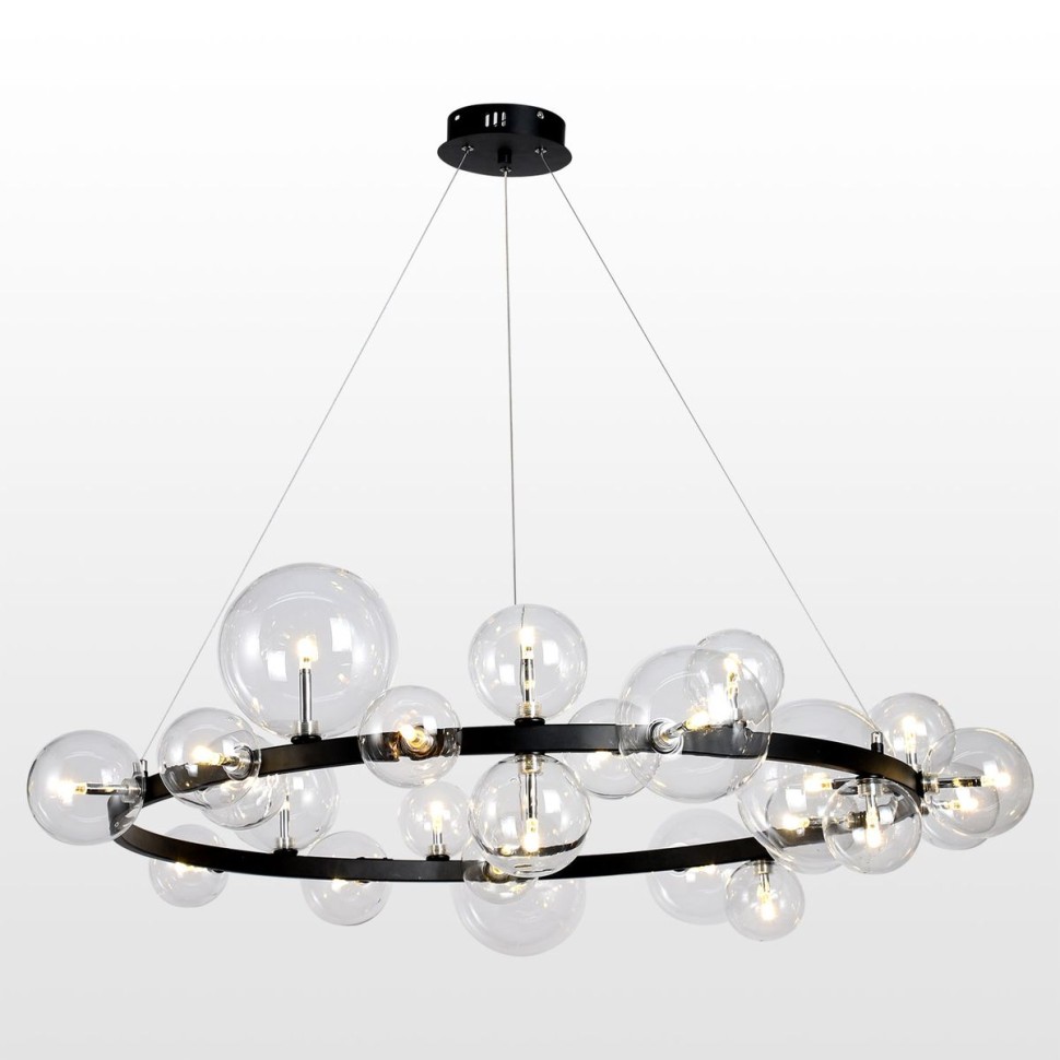 Подвесная люстра Lussole Topgrade Bubbles LSP-8396 фото 1 &mdash; svetrussia.ru