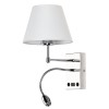 Бра Arte Lamp Elba A2581AP-2CC фото 1 &mdash; svetrussia.ru