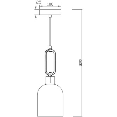 Подвесной светильник Freya Difuso FR5178PL-01N &mdash; svetrussia.ru